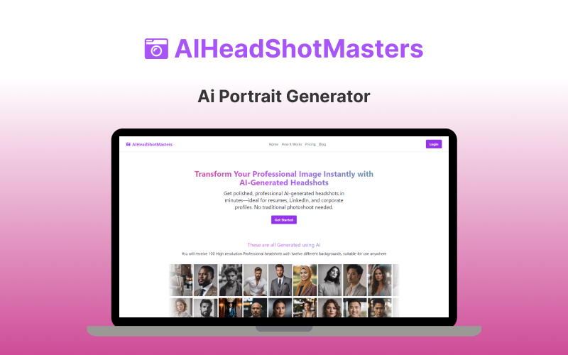 Feature image of AiHeadShotMasters Ai Portrait generator