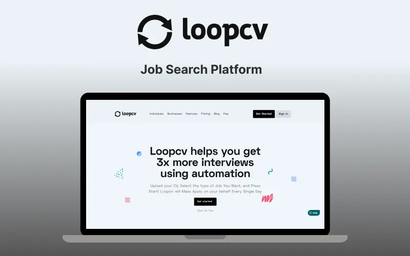 LoopCv - Automated Job Search Platform Lifetime Deal feature image