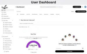 manage your ai content work from one dashboard using forewrite ai content creation tool