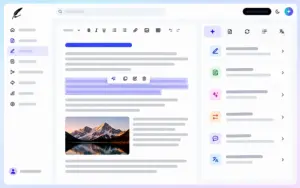 write rewrite and improve your content using forewrite ai content creation tool