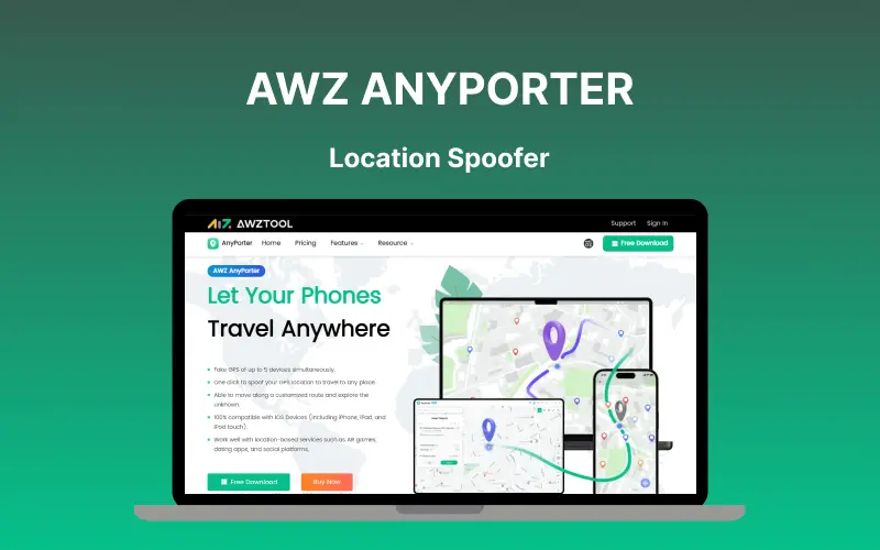 AWZ-Any-Porter Location Spoofer feature image