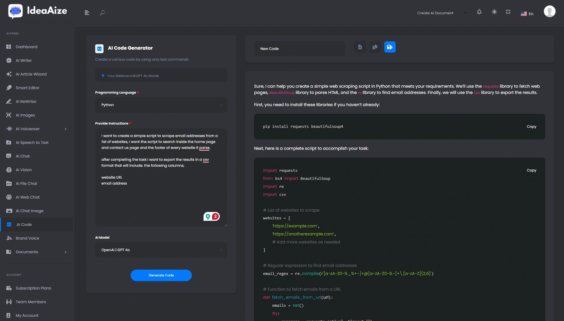 IdeaAize - All-In-One AI Tool - Lifetime Deal | DealFuel