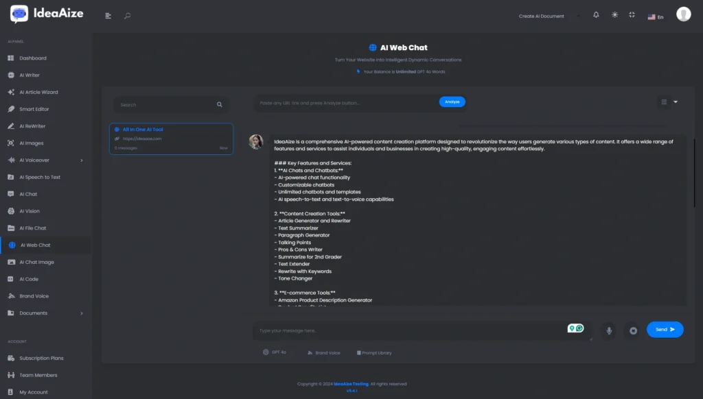 <b>New Dashboard AI Web-Chat</b>