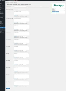 SendApp Draft Notification Message Feature Of Woocommerce Order Notification On Whatsapp