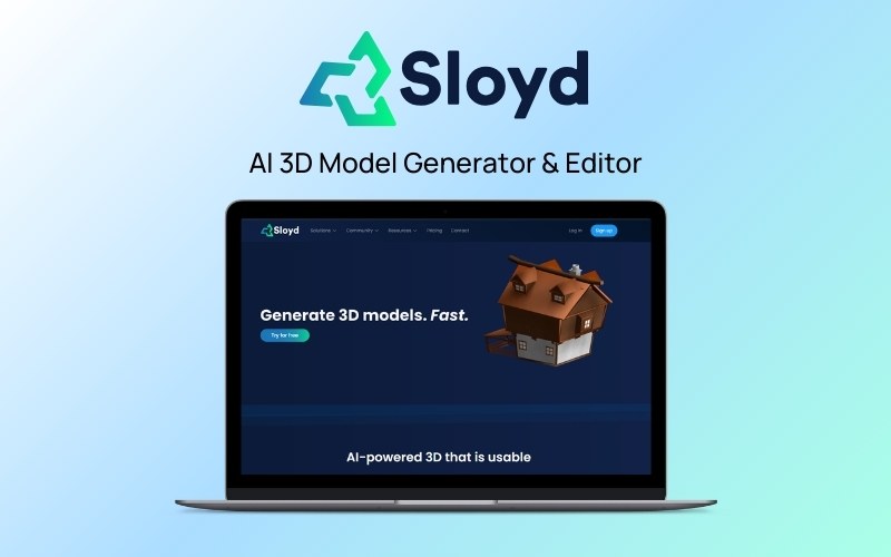 Sloyd - AI 3d Model Generator Annual Deal Feature Image
