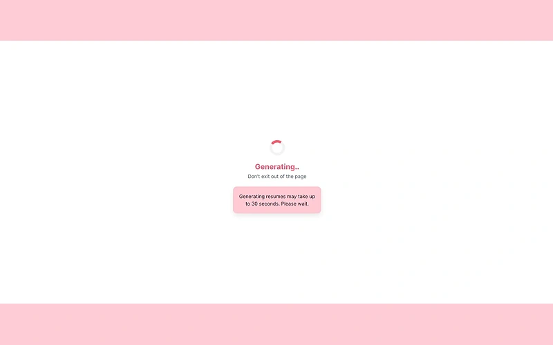 resume-generating-loading-screen