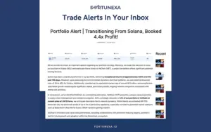 Get trade alerts via Fortunexa – Crypto Knowledge Base