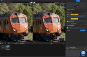 Real Photo UI of Aiarty image enhancer
