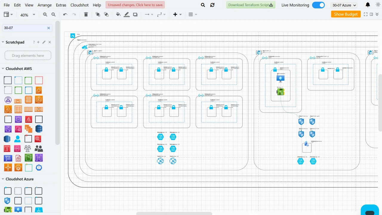 Cloudshot Azure Diagram FEATURE Cloud Management Platform
