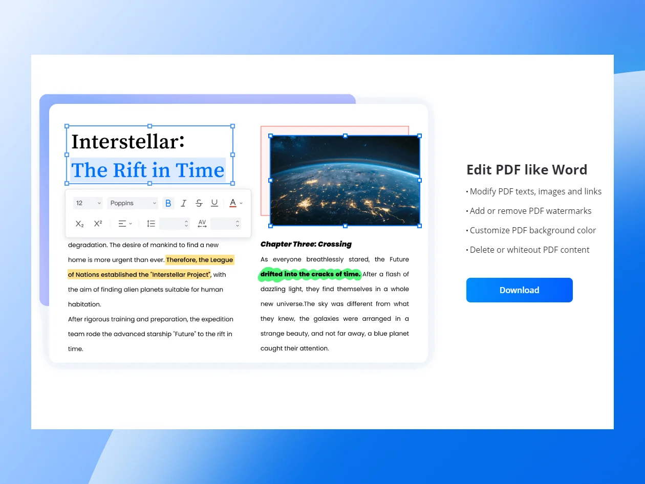 Edit PDF Easily