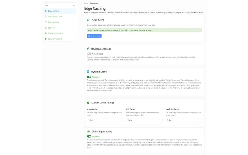 Fastmoose Edge Catching feature of Agency Reseller Hosting