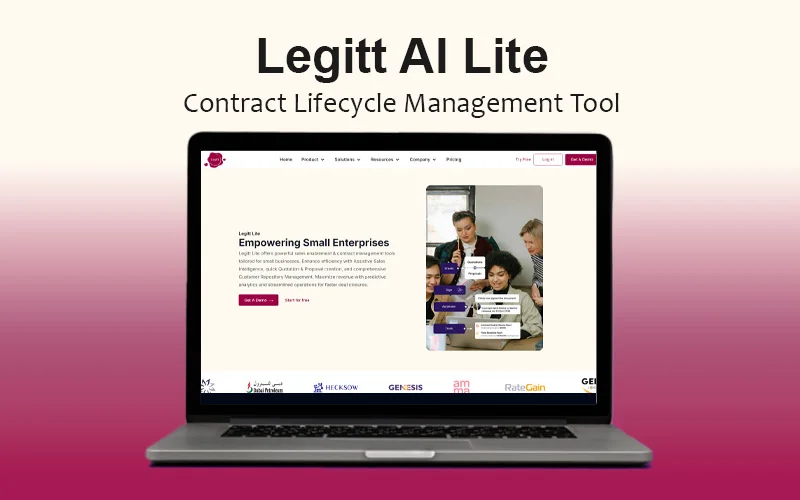 Legitt AI Lite - Contract Lifecycle management tool feature image