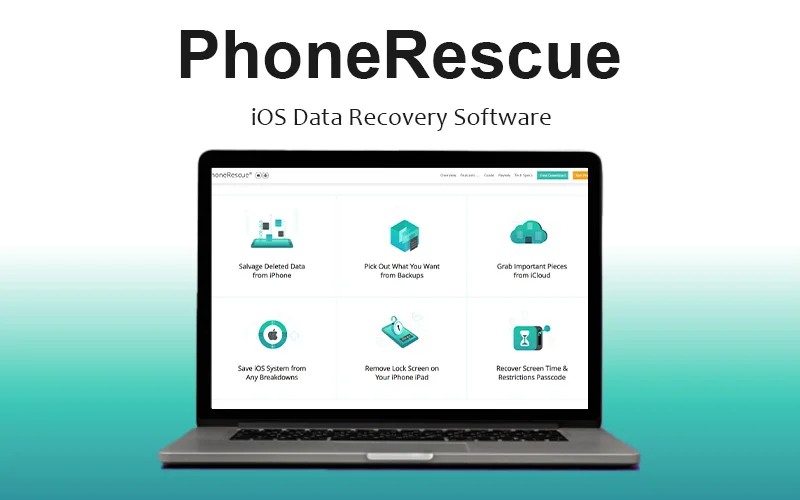 PhoneRescue iOS Data REcovery Software Annual Deal Feature Image
