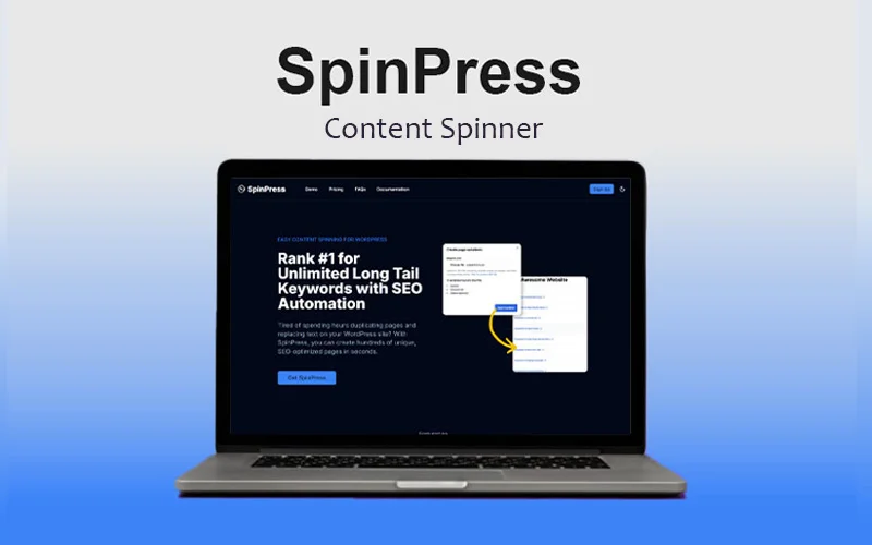 SpinPress Content Spinner Lifetime Deal Feature Image
