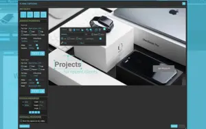 Add animated flying captions using ComSlider