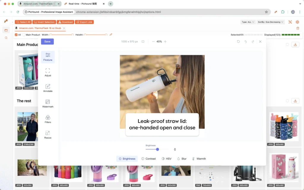 PicHound - Photo Manager Plugin Pic Editor