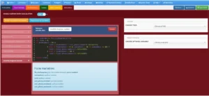 Calculations User interface of PHP Cost Estimation Plugin