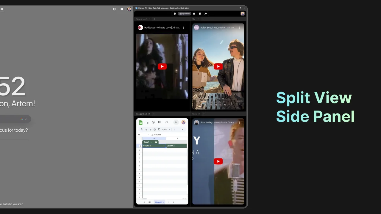 Moneo-AI-Split-Panel-View