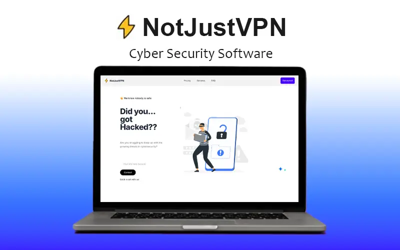 NotJustVPN Cyber Security Software Feature-Image