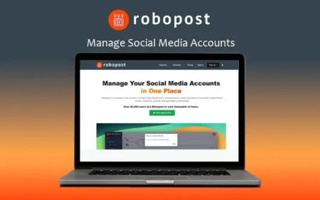 Robopost - Manage Social media accounts Annual Deal Feature Image