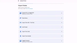 Import Notes feature of Slay School - AI Tool For Education