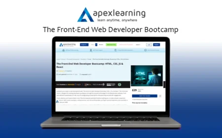 The Front End Web Developer Bootcamp Feature image