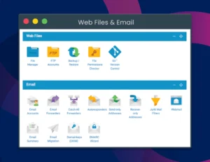 Web Files and Email Features of WPHoster By Hostverge