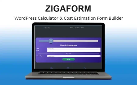 Zigaform - WordPress Calculator & Cost Estimation Form Builder Feature image