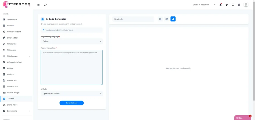 AI Code Preview Image