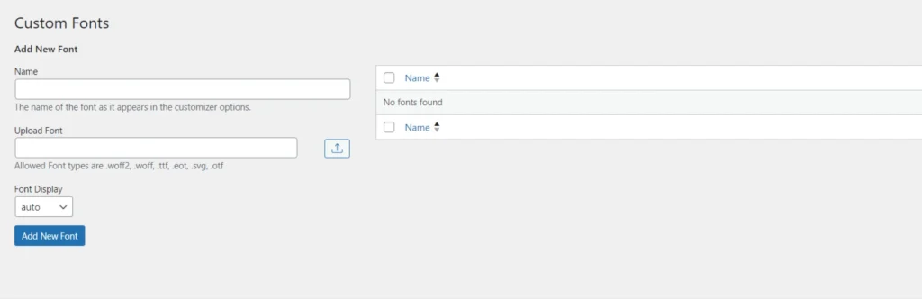Custom Fonts feature png