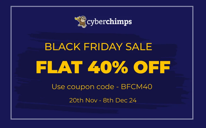 Cyberchimps offers and discounts for BF Sale