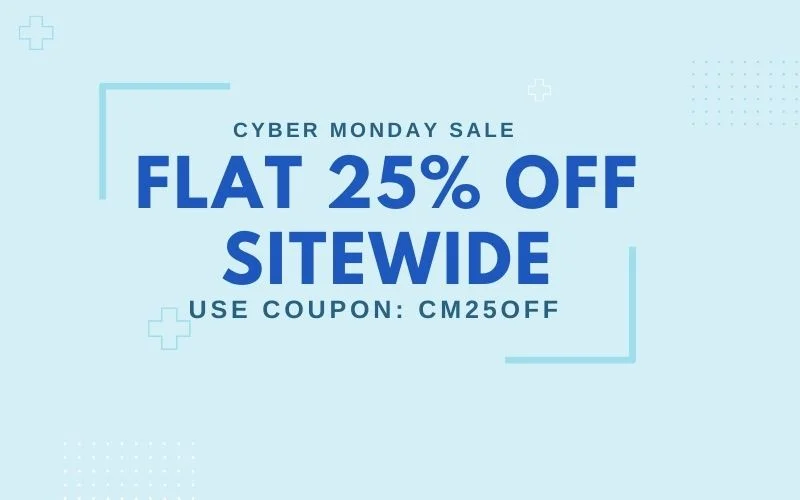 Cyber Monday sale banner