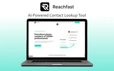 Reachfast - AI Contact Lookup Tool Feature Image