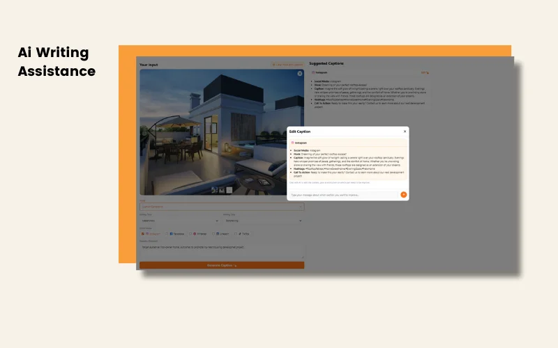 SocioSight Social Media Marketing software - AI Insights feature