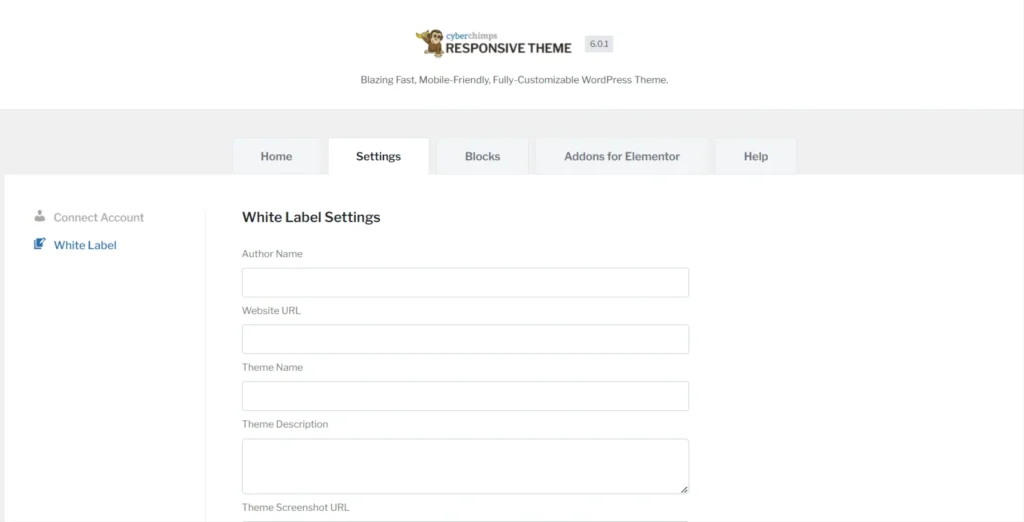 White Label Feature