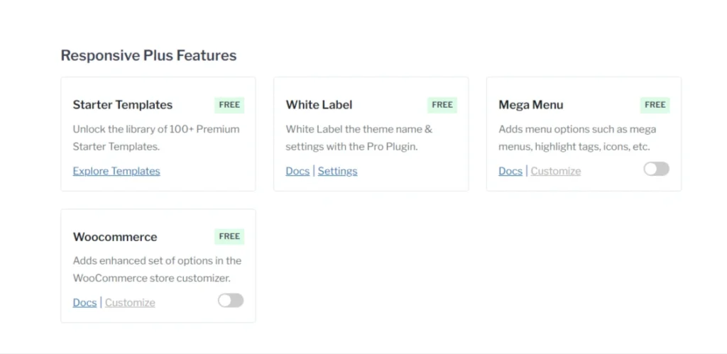 Woocommerce Module Cyberchimps responsive platform