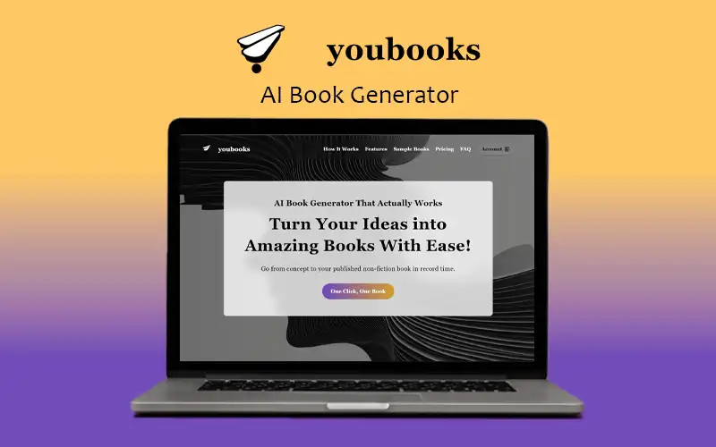 Youbooks AI Book Generator Lifetime Deal Feature Image