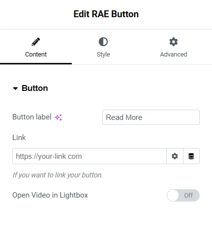 Content button