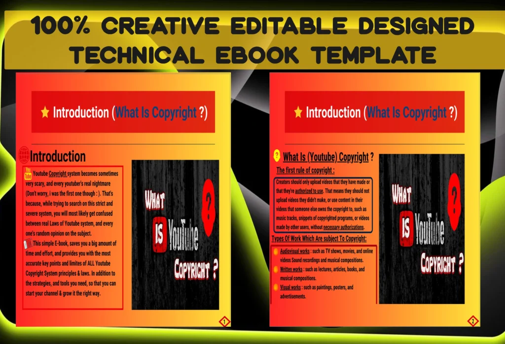 ebook template mastriing ytb etsy banner 4