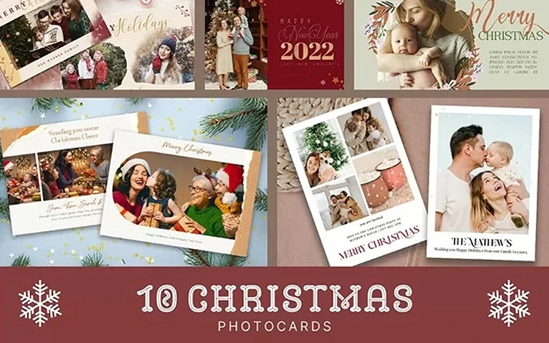 Christmas Photo Cards Bundle
