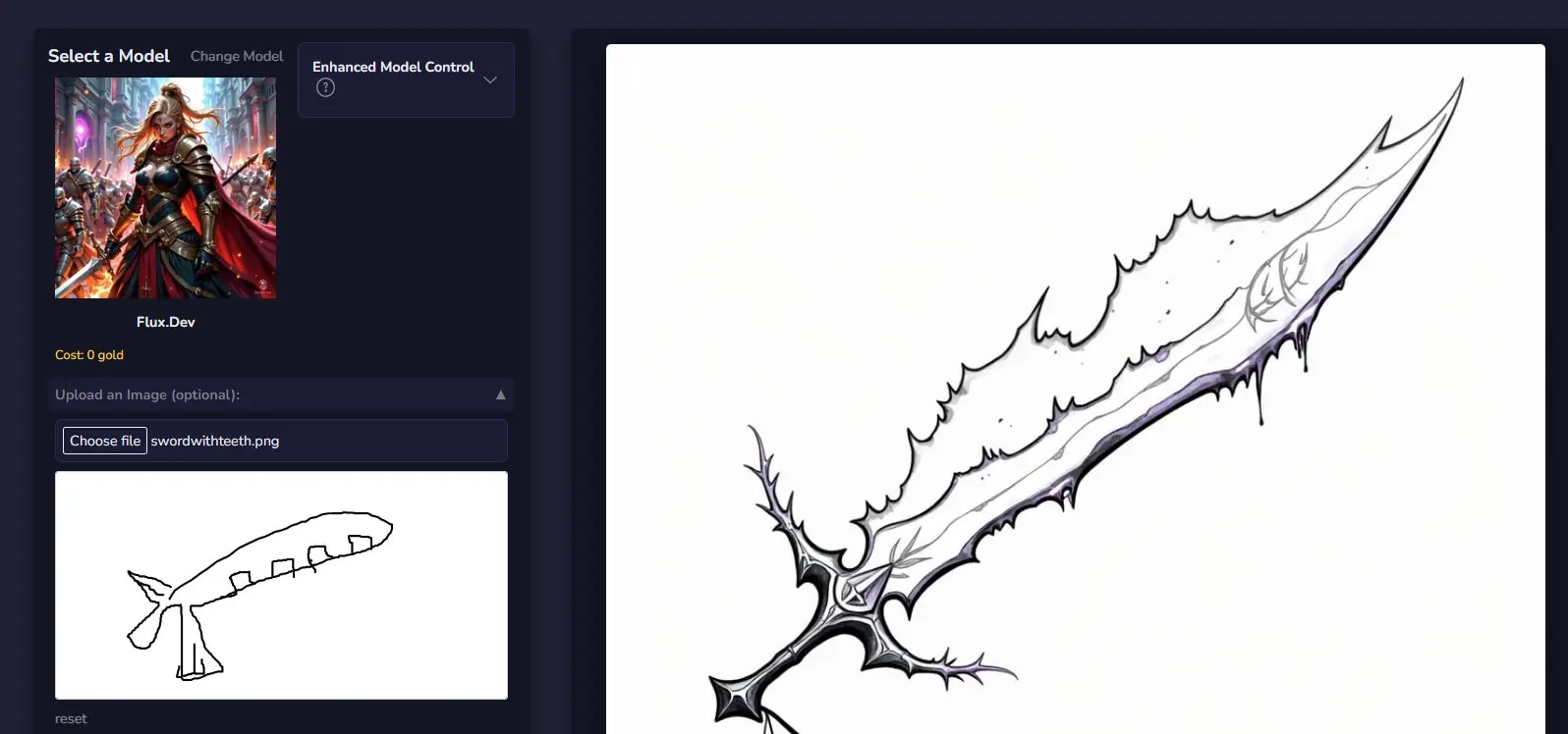 Chargen - AI Fantasy Generator Enhanced Model Control