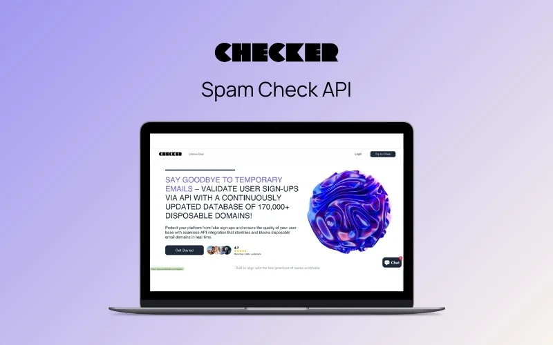 Checker Feature Image - Spam Check API Lifetime Deal Feature Image