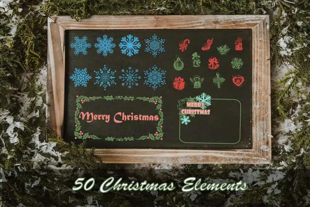 Christmas Graphic Design Elements