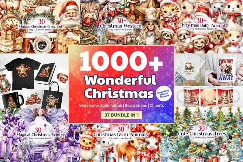 free Christmas Illustration 