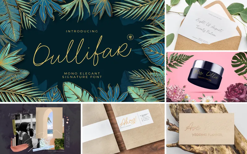 Oullifar - Crazy font