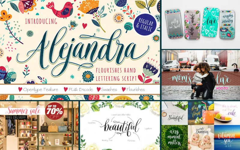 Alejanda - Crazy font