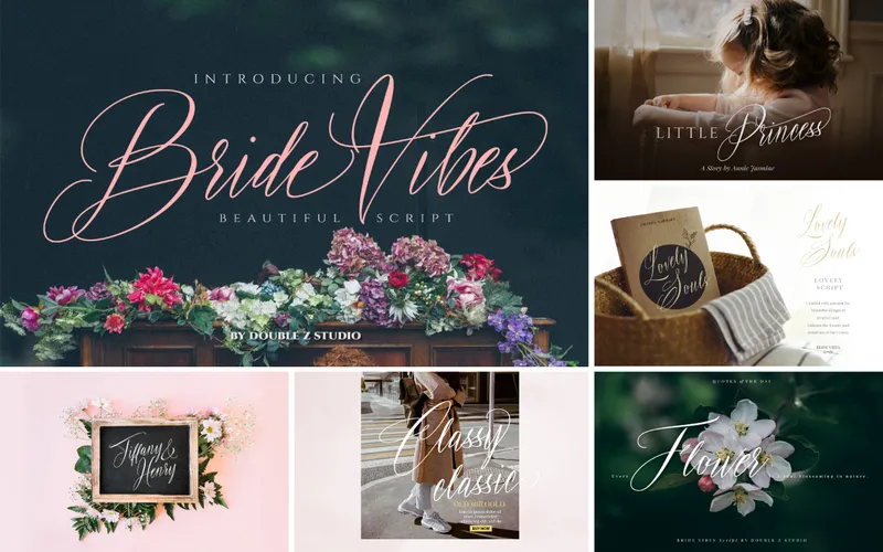 Bride Vibes - Crazy font