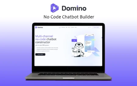 Domino CRM - No Code Chatbot Builder Annual deal Feature Image