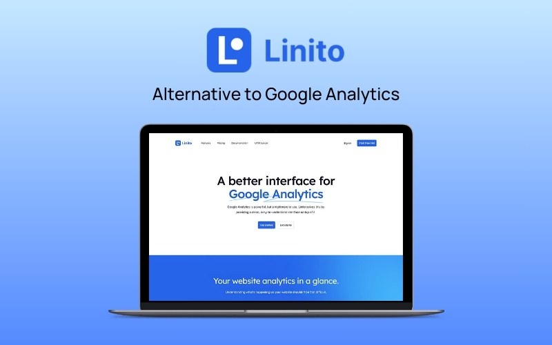 Linito - Alternative to Google Analytics Feature Image