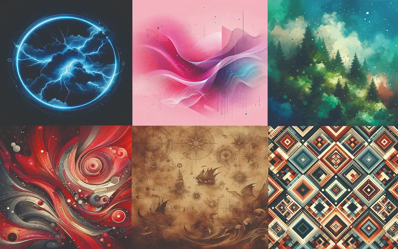 Collage of high-res images included
